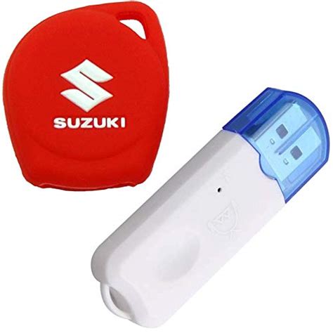 CARROVIL Soft Rubber Car Key Shell Cover Case for Maruti Suzuki Keys ...
