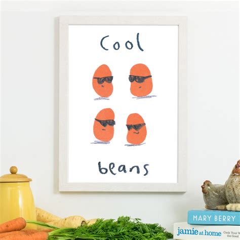 Cool Beans Art Print - Jo Clark Design