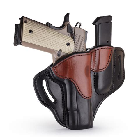 Buy 1791 Leather Combo 1911 Holster and Mag Pouch, Right Hand OWB ...