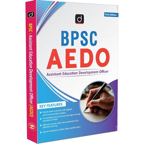 Drishti IAS BPSC AEDO Book 2026 Assistant Education Development Office ...