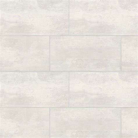 Simply Modern 12" x 24" Floor & Wall Tile in Creme | Bedrosians Tile ...