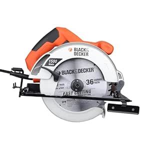 BLACK+DECKER CS1500 1500W 7''/185mm Corded Electric Wood Cutting ...