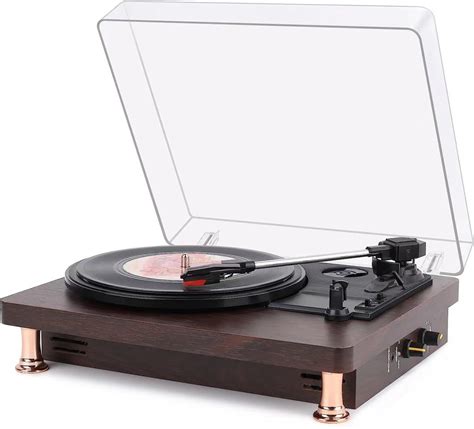 Amazon.com: Victrola Wave – Bluetooth Turntable with Auracast – 2-Speed Vinyl Record Player, Audio T