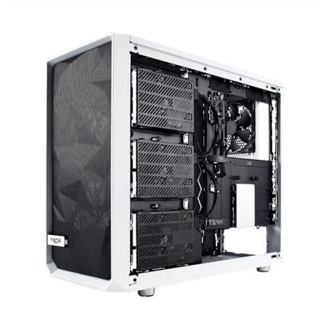 Buy FRACTAL DESIGN Meshify S2 Clear EATX Mid Tower Cabinet (White ...