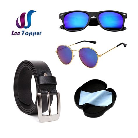 Buy Combo Of Lee Topper Stylish Casual Belt With Assorted Glass Color ...
