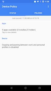 Image result for Android Policy Manager Bar Code