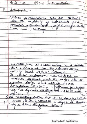 Sensor and Instrumentation - KOE044 - AKTU - Studocu