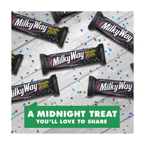 Milky Way Midnight Dark Chocolate Candy, 1.76 oz