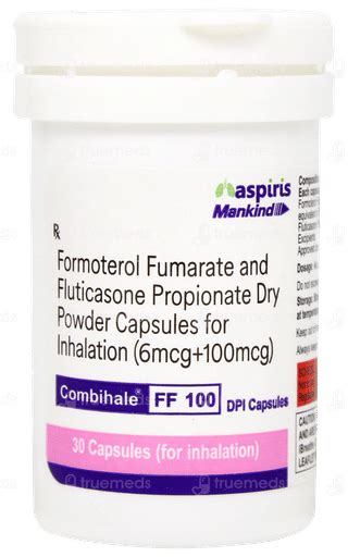 Combihale Ff 100 Dpi Capsule 30: Uses, Side Effects, Price & Substitutes