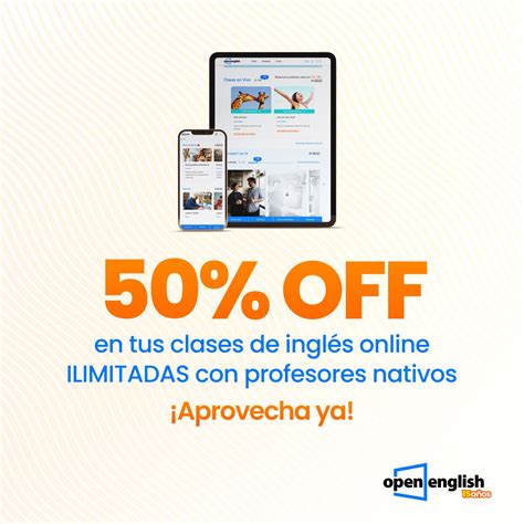 ¡Es ahora o nunca! Como estamos a mitad de año, Open English esta a ...