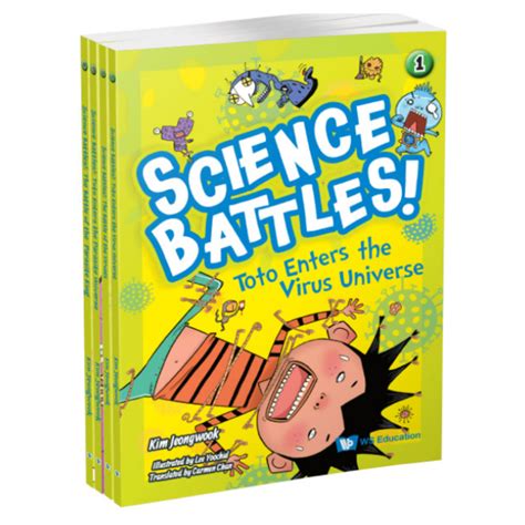 WS E - Science Battles! Series (Full Set 1) (4 Books) Children Science ...