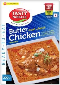 Tasty Nibbles Ready To Eat Butter Chicken Boneless|No Added ...