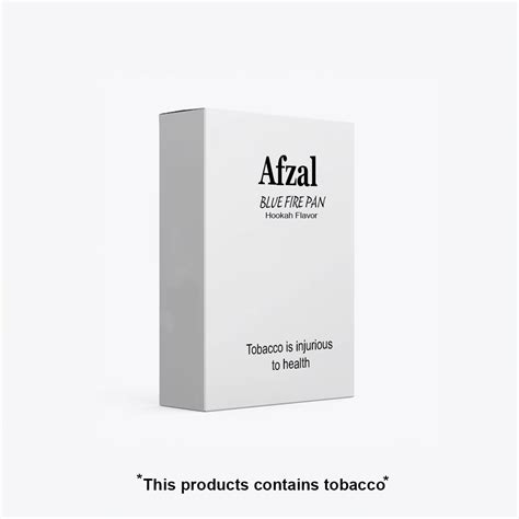 Buy Afzal Blue Fire Pan Hookah Flavor - 50g – shopdop.in