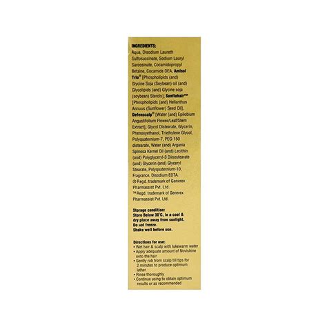 Novishine Hair Revitalizing Shampoo 100ml - Cureka - Online Health Care ...