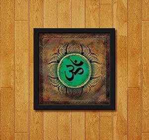 999Store doorhanging Fiber Framed OM Art Brown Printed Framed Door ...