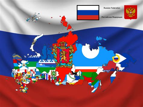 Russia Flag Map Free Flag 3D Map Of Russia, Flag Centered