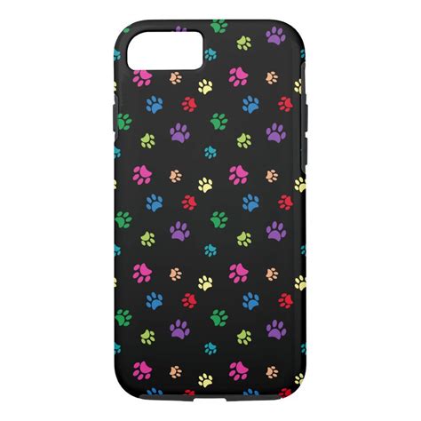 Show your love for animals with this cute and colorful paw print ...