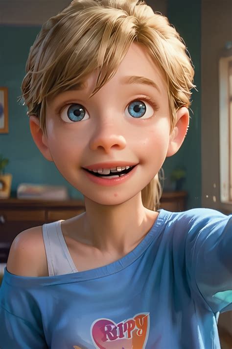 Riley from Inside Out 2 | image created by Tomorrowland | Tensor.Art