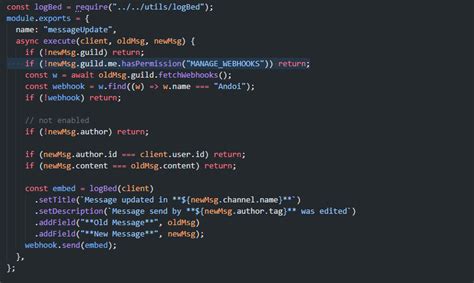 Image result for Discord JavaScript Message Update
