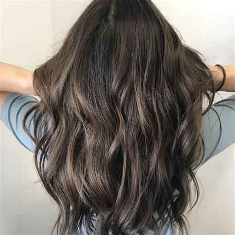 Ash Brown Balayage Long Hair | Balayage long hair, Balayage hair ash ...