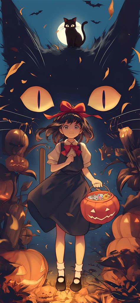 Anime Halloween Wallpaper 2024