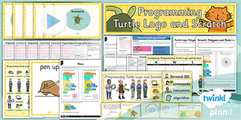 Scratch And Logo | Complete Unit Pack | Year 3 Computing