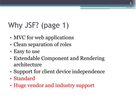 Image result for JSF Features
