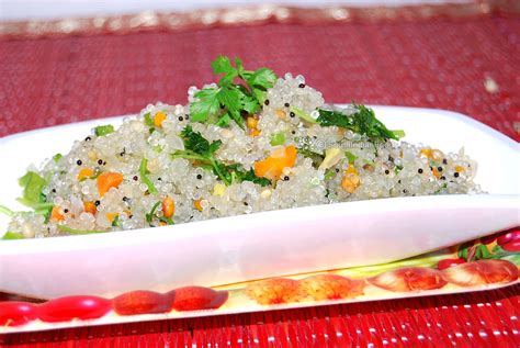 Vegetable sago upma | Javvarisi upma with vegetables-How to make ...