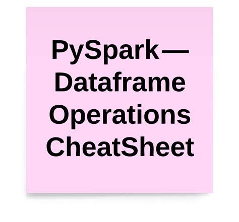 Image result for Pyspark Syntax