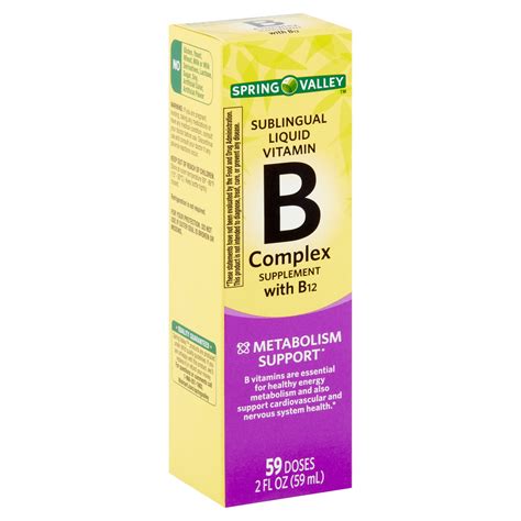 Vitamin B Complex With B12 Capsules at Alexis Dawkins blog