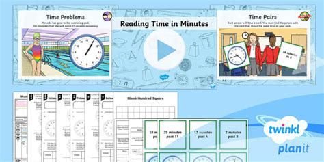 PlanIt Maths Y3 Measurement Lesson Pack 18 Estimate and Read Time