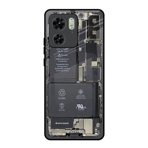 Skeleton Inside Motorola Edge 40 Glass Back Cover - Flat 35% Off On ...