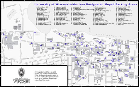 Hamilton Park United Methodist Church Daycare: Uw Madison Parking Map
