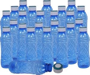KUBER INDUSTRIES Plastic 24 Pieces Fridge Water Bottle Set- 1000 ML ...