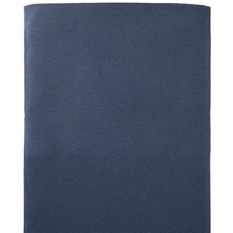 ORGANIC COTTON JERSEY FUTON COVER S DARK BLUE