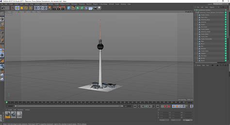 Television Tower Berliner Fernsehturm 3D | 3D Molier International