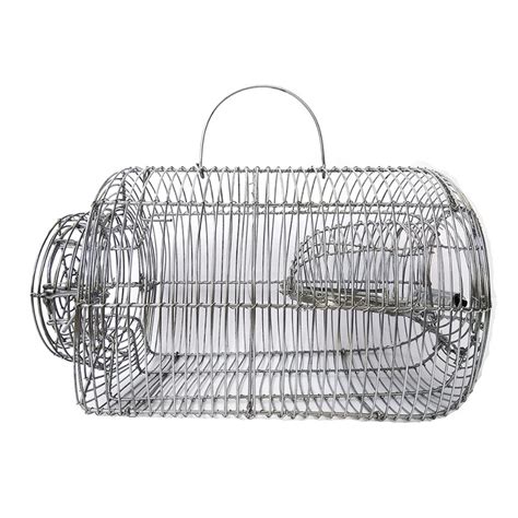 Galvanized Heavy Iron Wire Rat Trap Cage / Chuha Pinjra for Catching R ...
