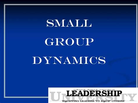 Image result for Small Group Dynamics Problems