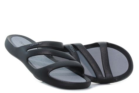 Luofu - Lit fekete női papucs