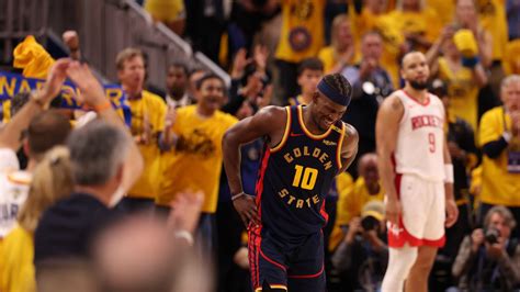 Game 4: Jimmy Butler returns from injury to lead Warriors past Rockets