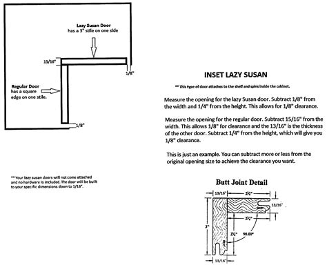 Klearvue Lazy Susan Door Installation at Ida Wheeler blog