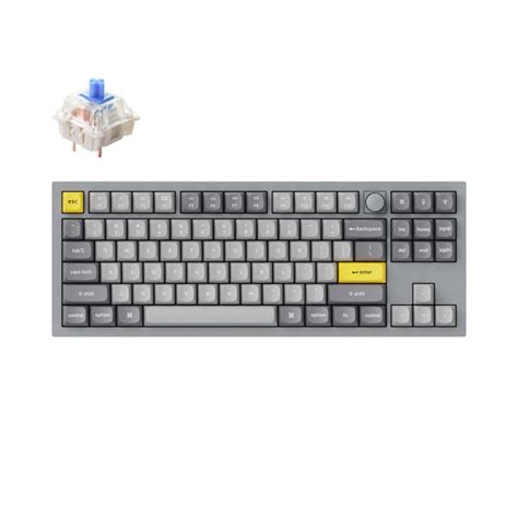 Keychron Q3 QMK Custom Wired Mechanical Keyboard (Fully Assembled ...