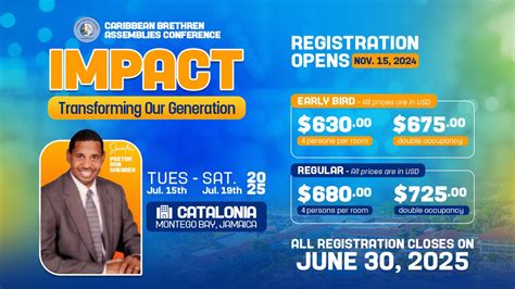 Caribbean Brethren Assemblies Conference 2025, Montego Bay Jamaica ...