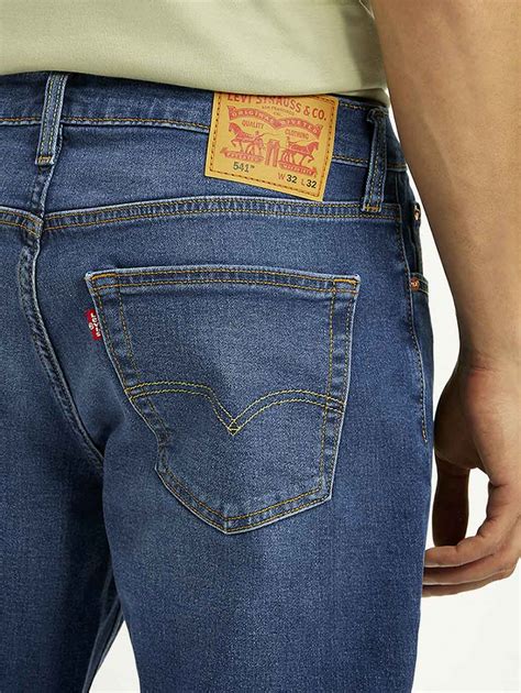 Men's 541 Mid Indigo Athletic Tapered Fit Mid Rise Jeans – Levis India ...