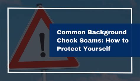 Image result for Background Check Scam