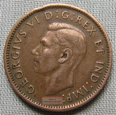 Canada 1942 - 1 Cent - George Vi
