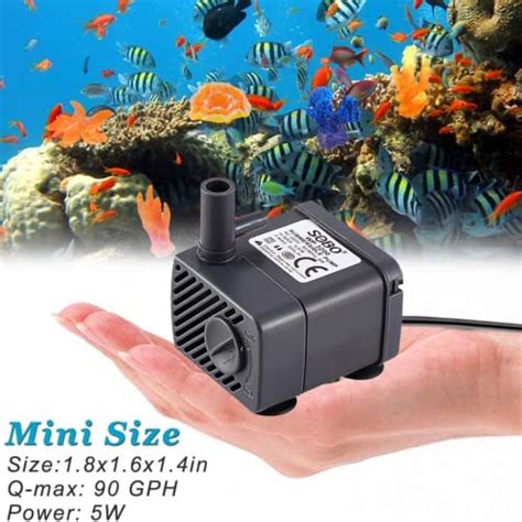 SOBO WP Series Aquarium Energy Saving Submersible Pump – PetzLifeWorld