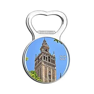 Buy Weekino Spain Giralda Tower Seville Fridge Magnet Bottle Opener ...