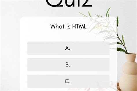HTML Quiz Questions 的图像结果