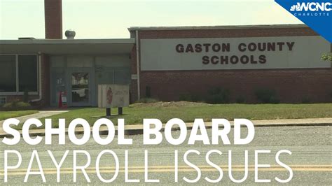 Here's where Gaston County Schools stands on payroll issues | wcnc.com